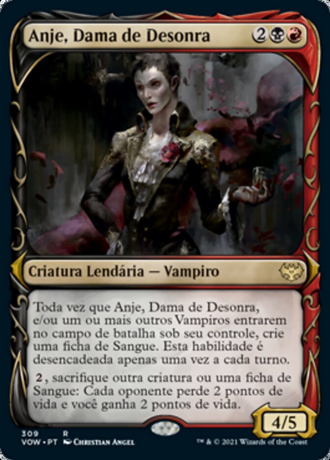 Anje, Dama de Desonra / Anje, Maid of Dishonor - Magic: The Gathering - MoxLand