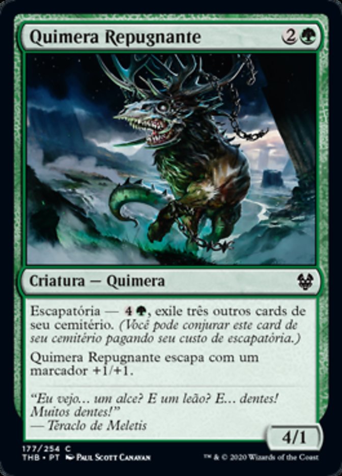 Quimera Repugnante / Loathsome Chimera - Magic: The Gathering - MoxLand