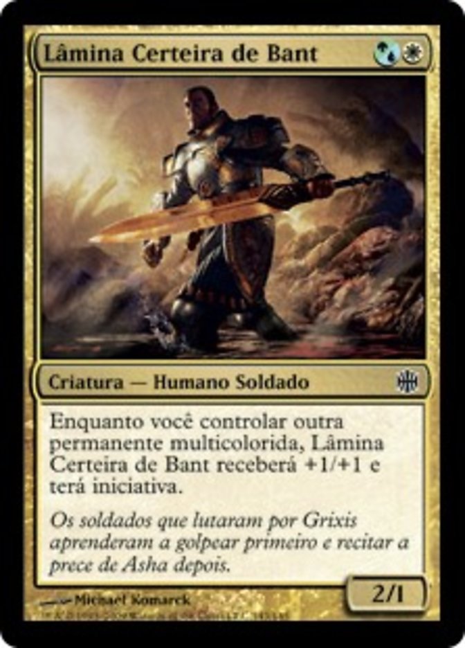 Lâmina Certeira de Bant / Bant Sureblade - Magic: The Gathering - MoxLand