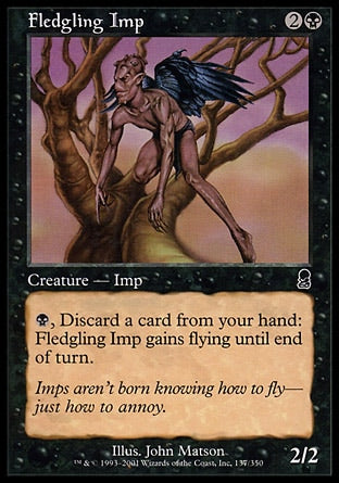 Diabrete Inexperiente / Fledgling Imp - Magic: The Gathering - MoxLand