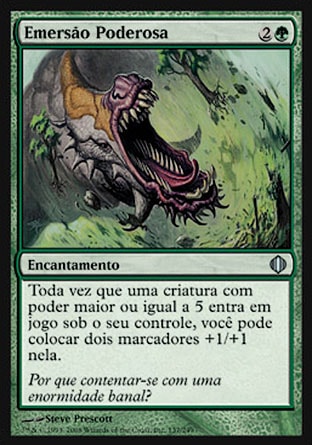 Emersão Poderosa / Mighty Emergence - Magic: The Gathering - MoxLand