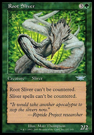 Rizo-Fractius / Root Sliver - Magic: The Gathering - MoxLand