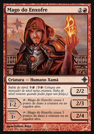 Mago do Enxofre / Brimstone Mage - Magic: The Gathering - MoxLand