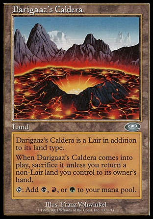 Caldeira de Darigaaz / Darigaaz's Caldera - Magic: The Gathering - MoxLand