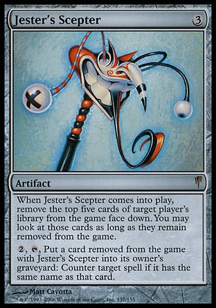 Cetro do Bufão / Jester's Scepter - Magic: The Gathering - MoxLand