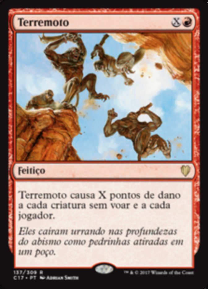 Terremoto / Earthquake - Magic: The Gathering - MoxLand