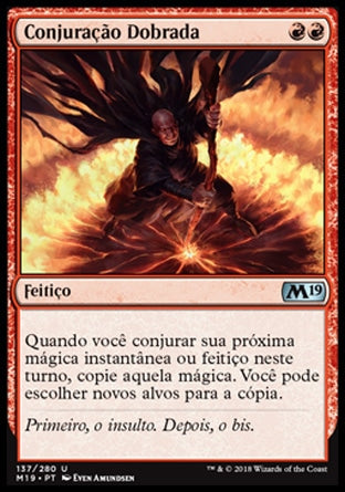 Conjuração Dobrada / Doublecast - Magic: The Gathering - MoxLand