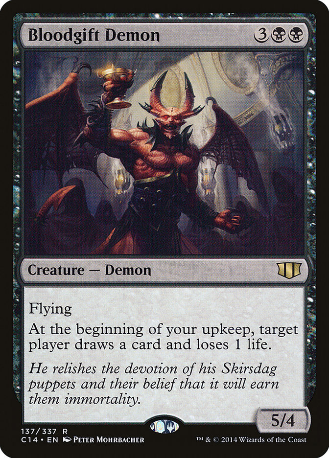 Demônio da Oferenda de Sangue / Bloodgift Demon - Magic: The Gathering - MoxLand