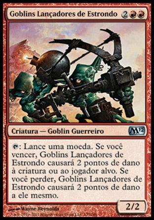 Goblins Lançadores de Estrondo / Goblin Bangchuckers - Magic: The Gathering - MoxLand