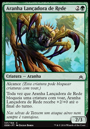 Aranha Lançadora de Rede / Netcaster Spider - Magic: The Gathering - MoxLand