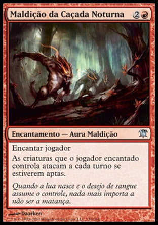 Maldição da Caçada Noturna / Curse of the Nightly Hunt - Magic: The Gathering - MoxLand