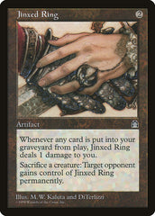 Anel Amaldicoado / Jinxed Ring - Magic: The Gathering - MoxLand