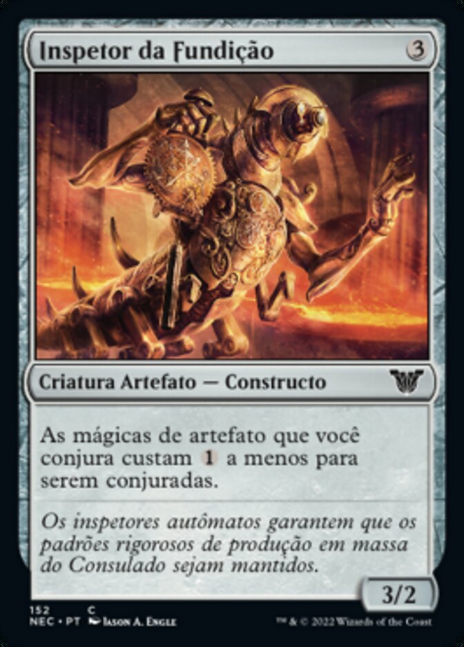 Inspetor da Fundição / Foundry Inspector - Magic: The Gathering - MoxLand