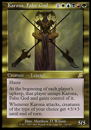 Karona, Falso Deus / Karona, False God - Magic: The Gathering - MoxLand