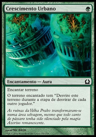 Crescimento Urbano / Urban Burgeoning - Magic: The Gathering - MoxLand