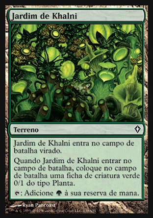 Jardim de Khalni / Khalni Garden - Magic: The Gathering - MoxLand