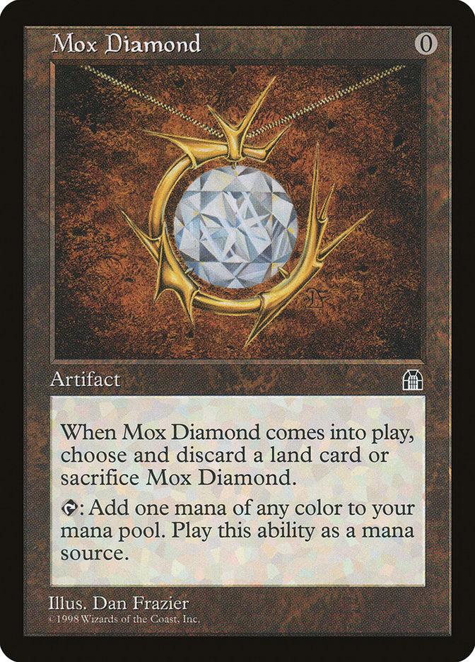 Mox de Diamante / Mox Diamond - Magic: The Gathering - MoxLand