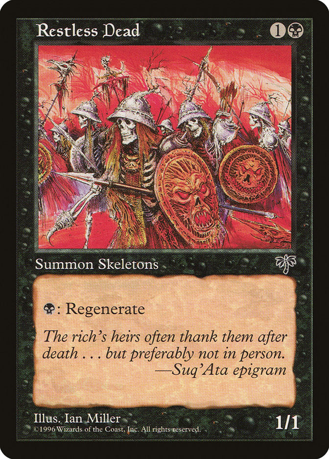 Mortos Inquietos / Restless Dead - Magic: The Gathering - MoxLand