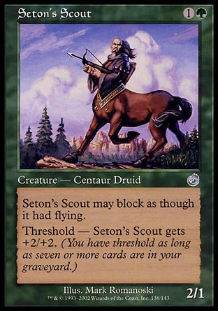 Batedor de Seton / Seton's Scout - Magic: The Gathering - MoxLand