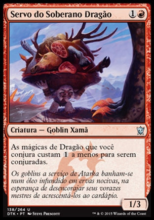 Servo do Soberano Dragão / Dragonlord's Servant - Magic: The Gathering - MoxLand