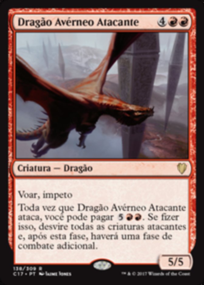 Dragão Avérneo Atacante / Hellkite Charger - Magic: The Gathering - MoxLand