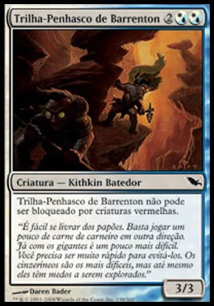 Trilha-Penhasco de Barrenton / Barrenton Cragtreads - Magic: The Gathering - MoxLand