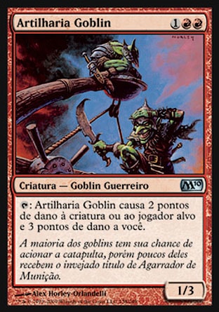 Artilharia Goblin / Goblin Artillery - Magic: The Gathering - MoxLand