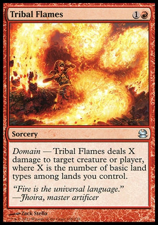 Chamas Tribais / Tribal Flames - Magic: The Gathering - MoxLand