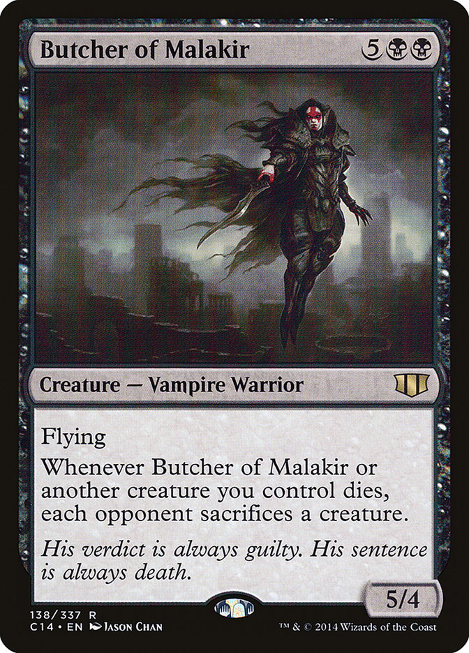 Carniceiro de Malakir / Butcher of Malakir - Magic: The Gathering - MoxLand