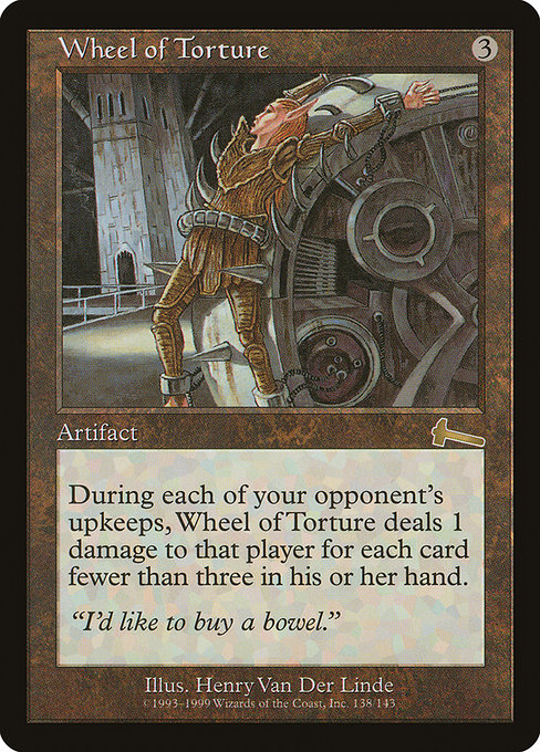 Roda da Tortura / Wheel of Torture - Magic: The Gathering - MoxLand