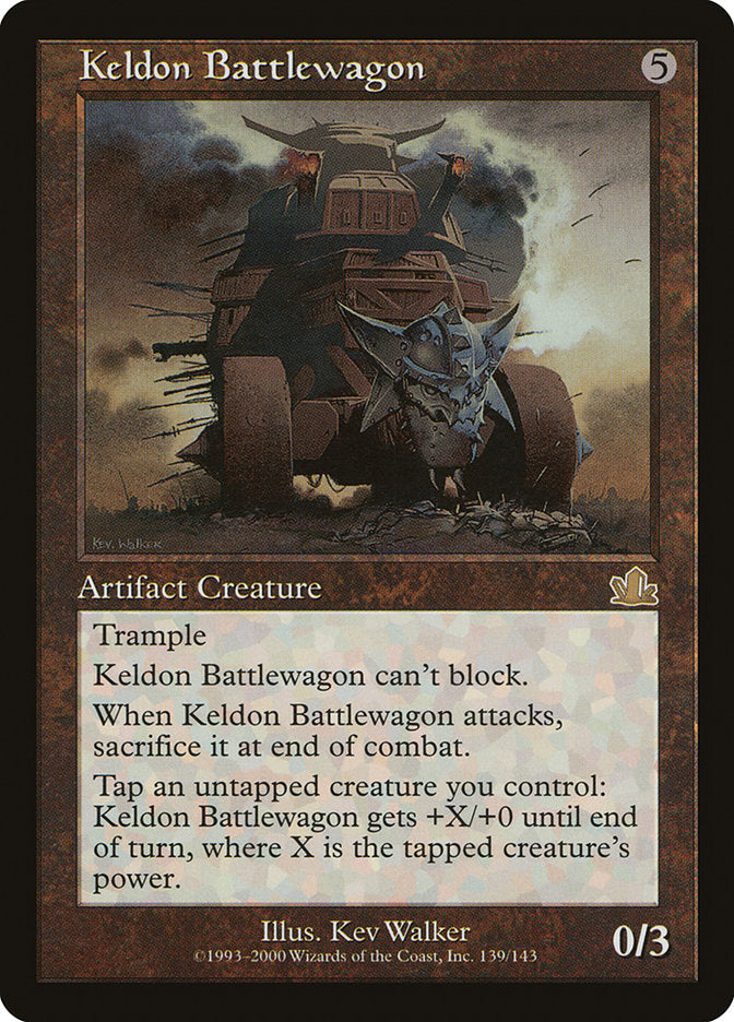 Vagão de Batalha Keldoniano / Keldon Battlewagon - Magic: The Gathering - MoxLand