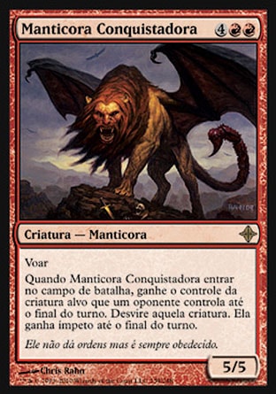 Manticora Conquistadora / Conquering Manticore - Magic: The Gathering - MoxLand