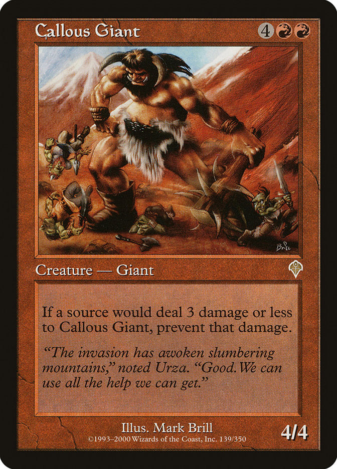 Gigante Indiferente / Callous Giant - Magic: The Gathering - MoxLand