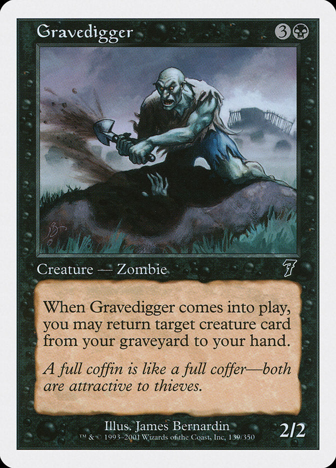 Coveiro / Gravedigger - Magic: The Gathering - MoxLand