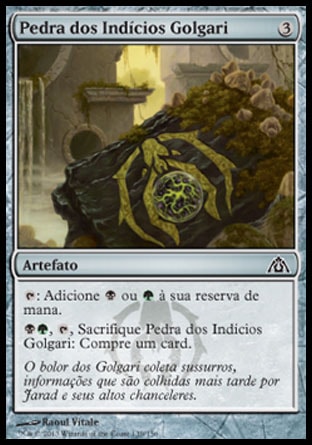 Pedra dos Indícios Golgari / Golgari Cluestone - Magic: The Gathering - MoxLand