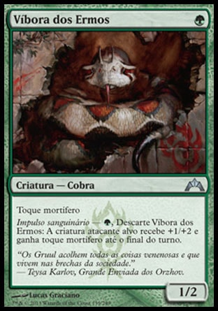 Víbora dos Ermos / Wasteland Viper - Magic: The Gathering - MoxLand