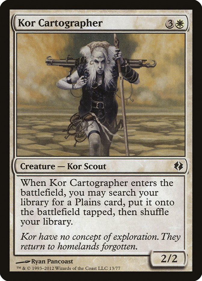 Cartógrafo Kor / Kor Cartographer - Magic: The Gathering - MoxLand