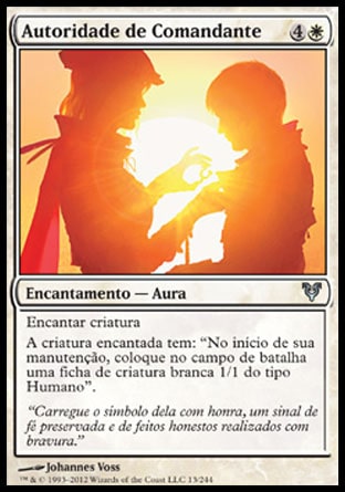 Autoridade de Comandante / Commander's Authority - Magic: The Gathering - MoxLand