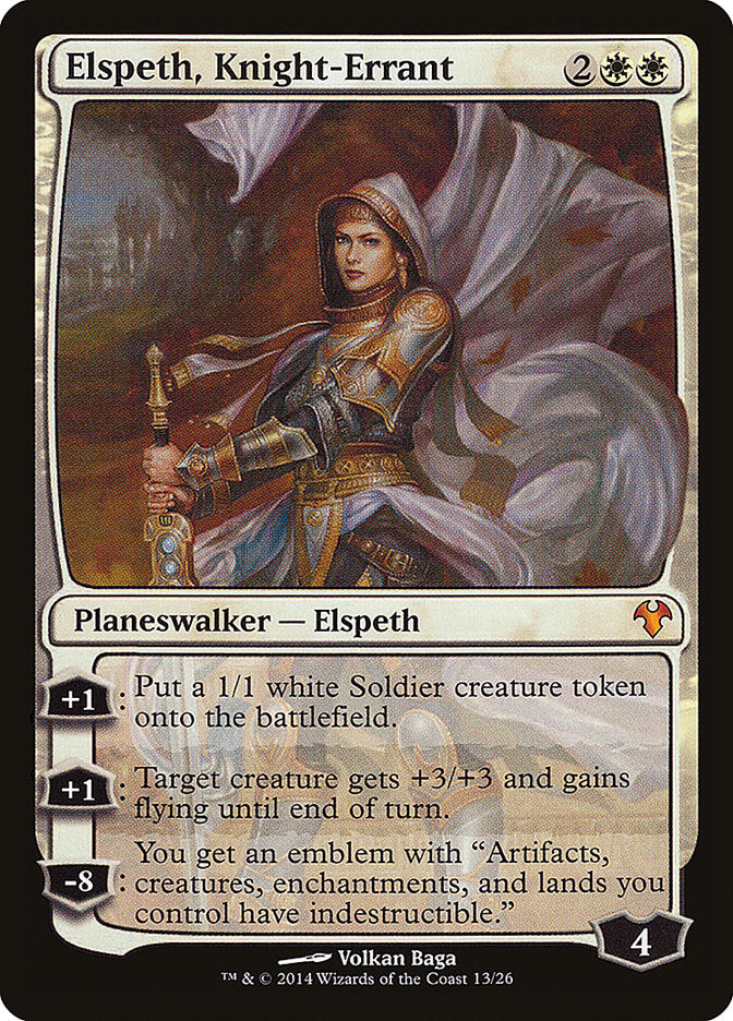 Elspeth, Cavaleira Errante / Elspeth, Knight-Errant - Magic: The Gathering - MoxLand