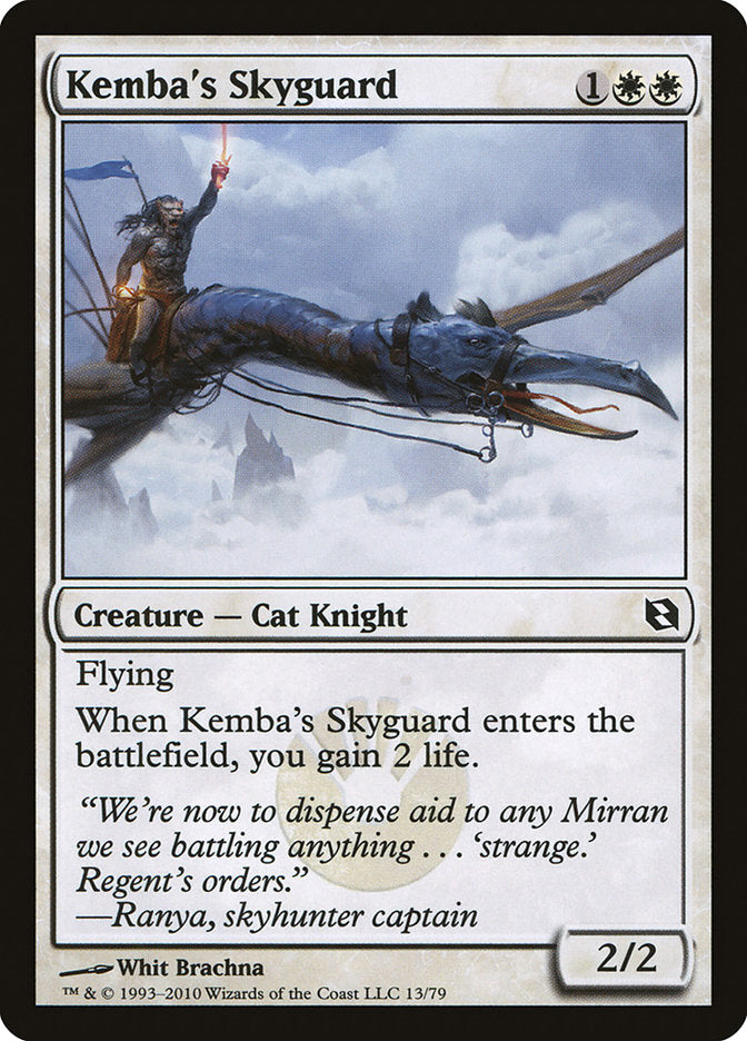 Guardião Celeste de Kemba / Kemba's Skyguard - Magic: The Gathering - MoxLand