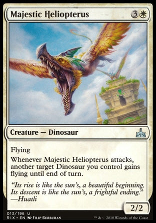 Helióptero Majéstico / Majestic Heliopterus - Magic: The Gathering - MoxLand