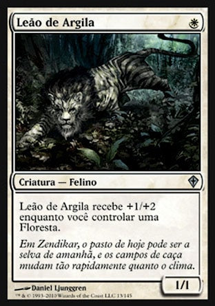 Leão de Argila / Loam Lion - Magic: The Gathering - MoxLand