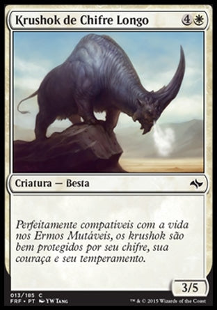 Krushok de Chifre Longo / Great-Horn Krushok - Magic: The Gathering - MoxLand