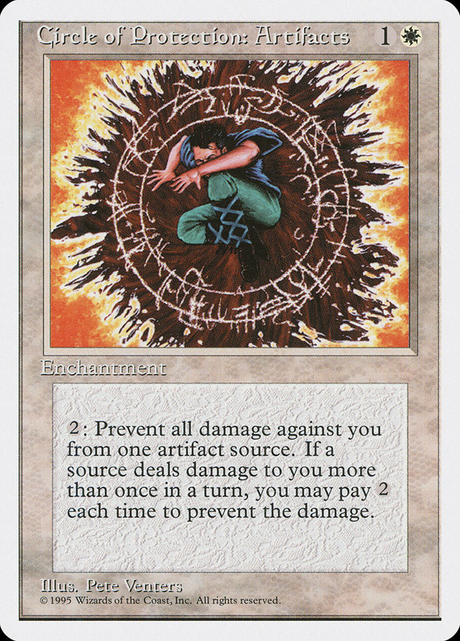 Círculo de Proteção: Artefatos / Circle of Protection: Artifacts - Magic: The Gathering - MoxLand