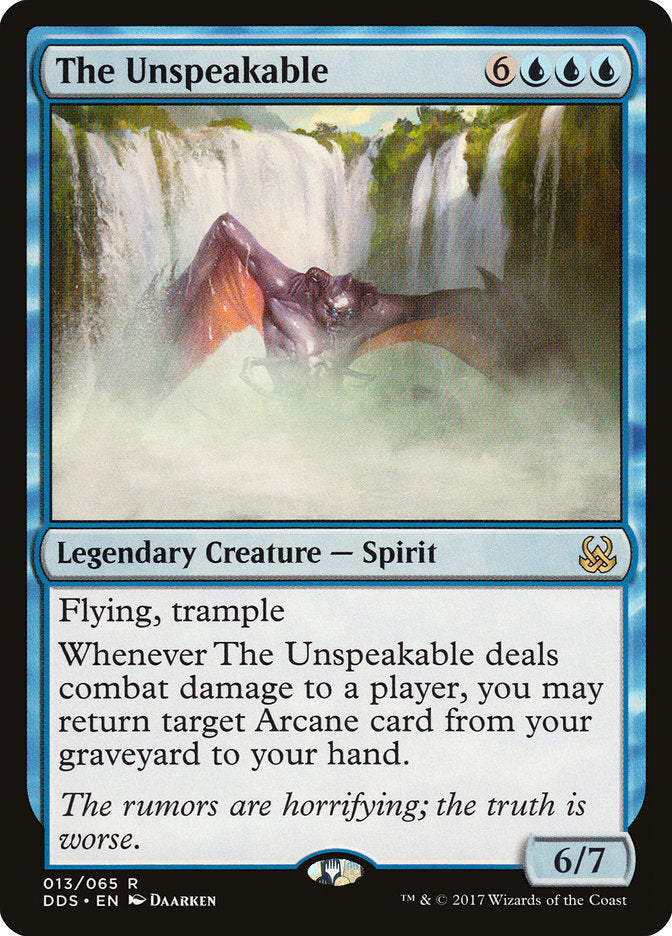 O Impronunciável / The Unspeakable - Magic: The Gathering - MoxLand