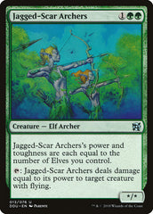 Arqueiros da Cicatriz Dentada / Jagged-Scar Archers - Magic: The Gathering - MoxLand