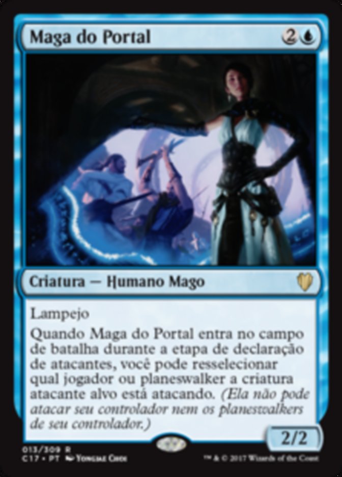 Maga do Portal / Portal Mage - Magic: The Gathering - MoxLand