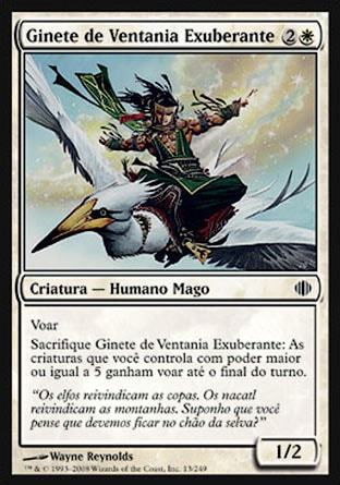 Ginete de Ventania Exuberante / Gustrider Exuberant - Magic: The Gathering - MoxLand