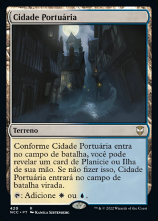 Cidade Portuária / Port Town - Magic: The Gathering - MoxLand