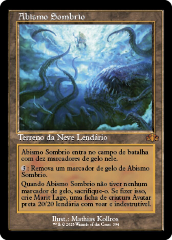 Abismo Sombrio / Dark Depths - Magic: The Gathering - MoxLand